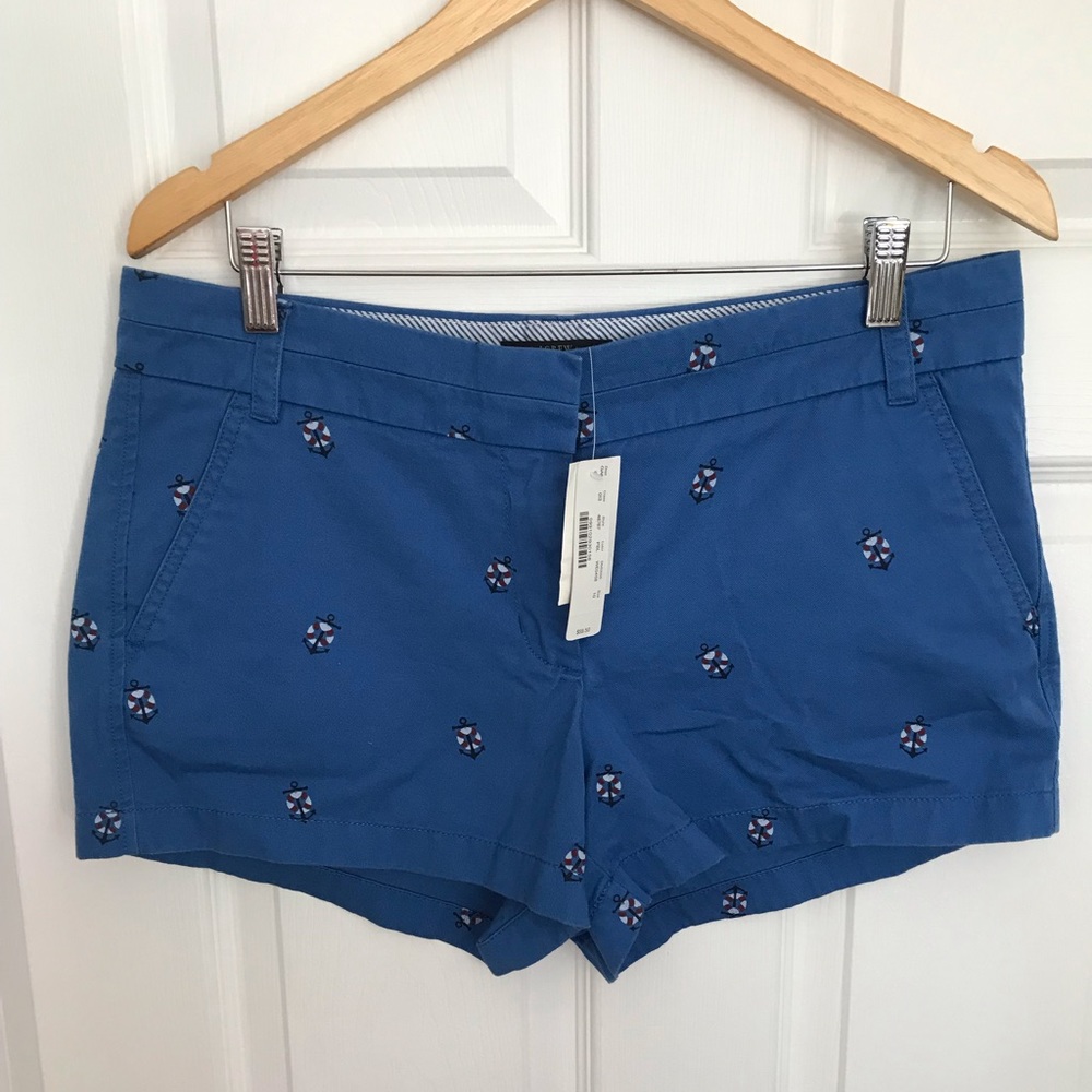 J Crew Nautical Shorts